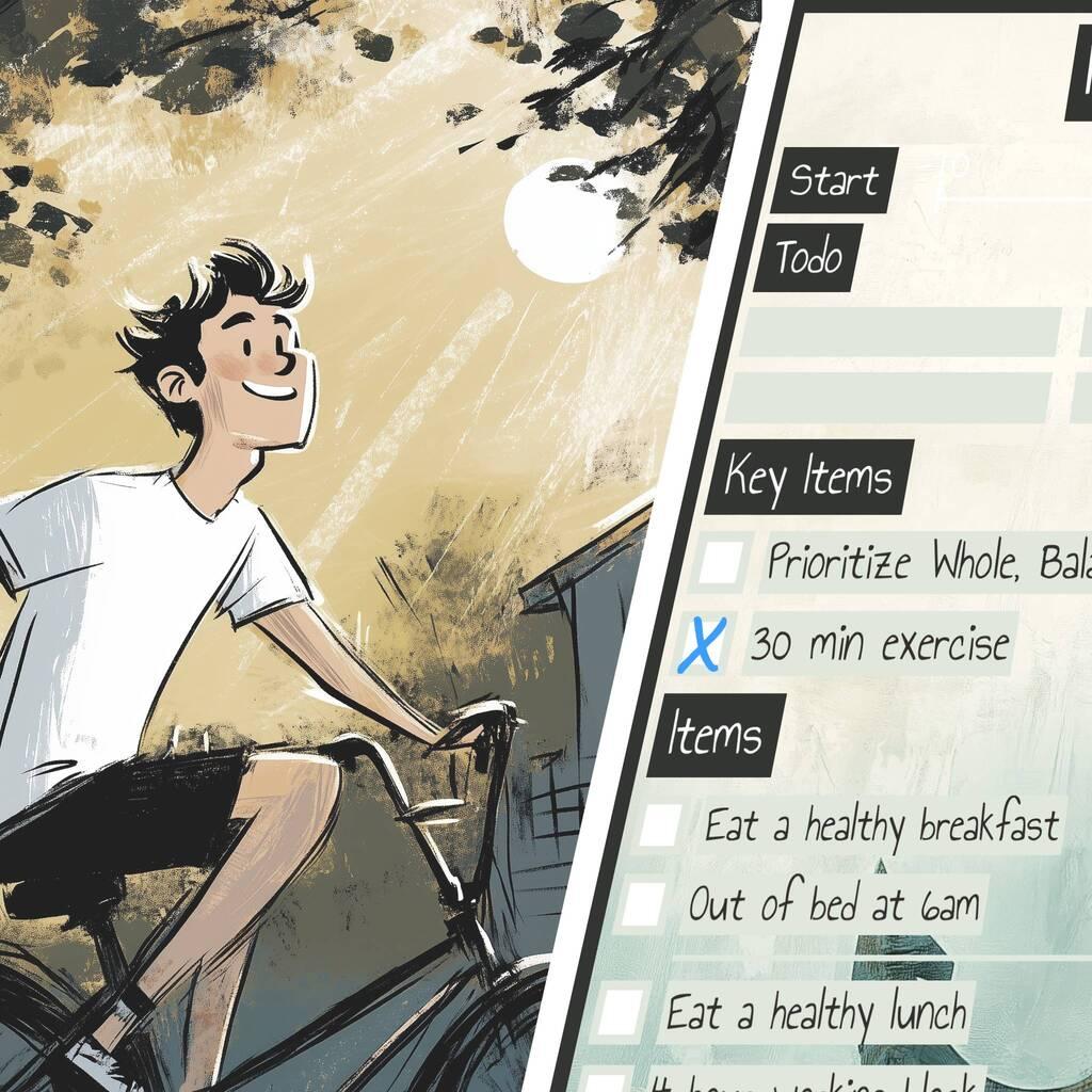 Small habits for huge changes.