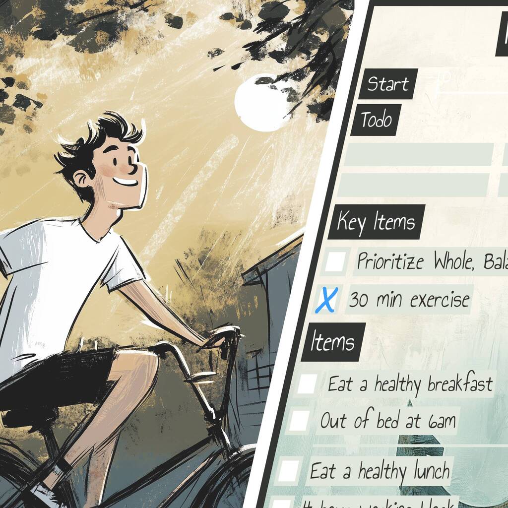 Small habits for huge changes.